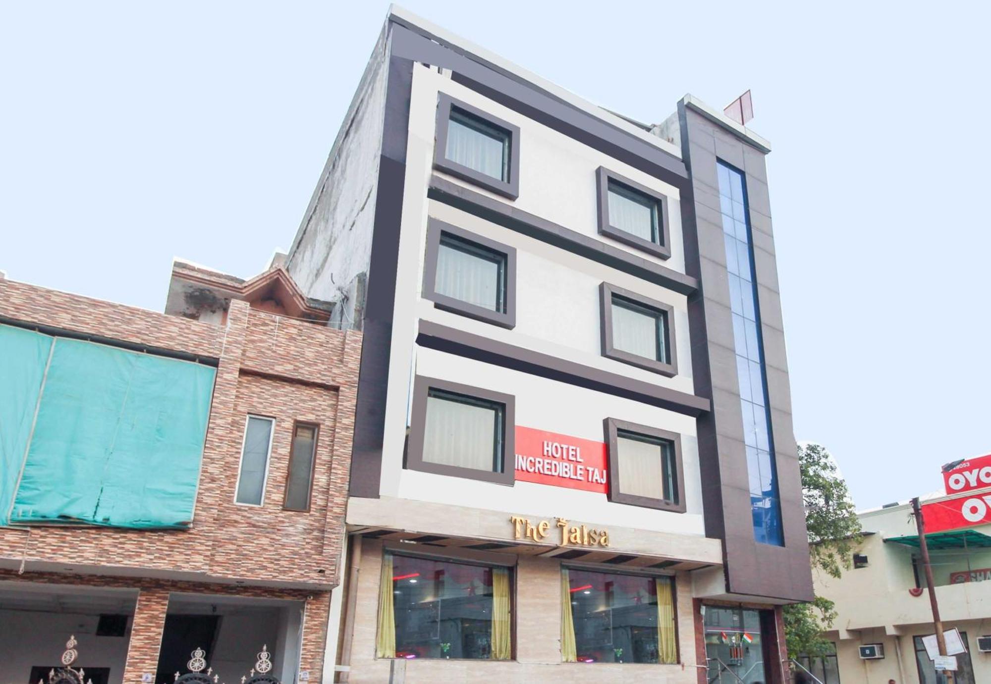 OYO 12750 Hotel Jalsa Tājganj Buitenkant foto